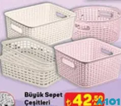 BÜYÜK SEPET ÇEŞİTLERİ